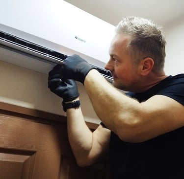 klíma szerelés, klíma karbantartás, klíma tisztítás