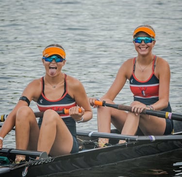 Some happy faces before the race begins