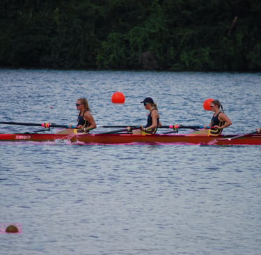 RowFest U23 4+ Anna in 3 seat