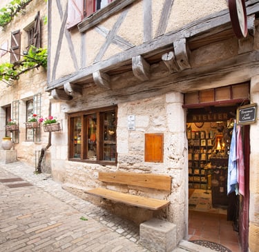 Boutique Aux Petites Trouvailles à Saint-Cirq-Lapopie Lapopie