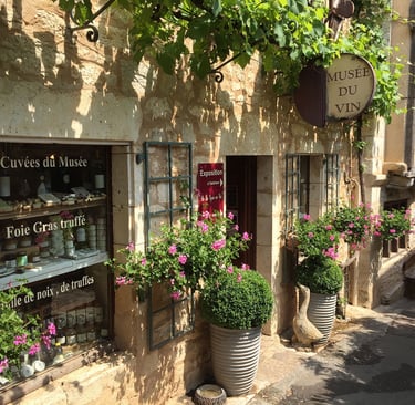 Boutique du Musée du Vin à Saint-Cirq-Lapopie Lapopie