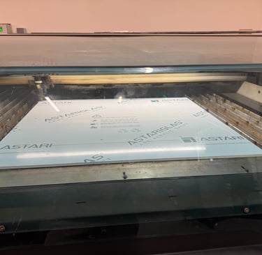 Découpe laser Plexiglas PMMA