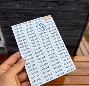 Etiquettes gravoply tableau electrique