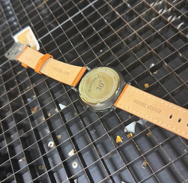 Gravure montre au laser