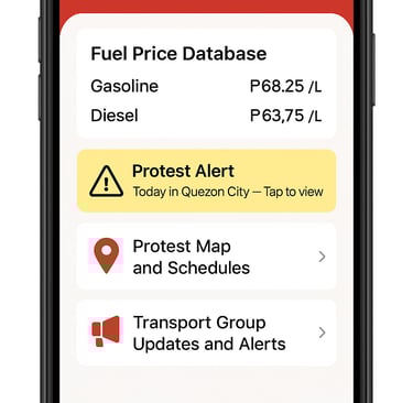 Fuel Price Protest Tracker