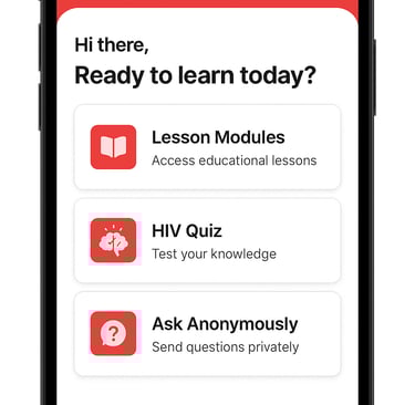 HIV Awareness and Curriculum App