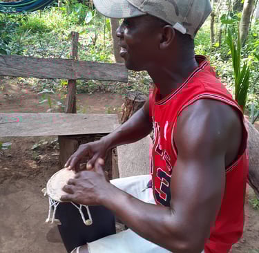 Villageois à la Ferme Aménopé Togo