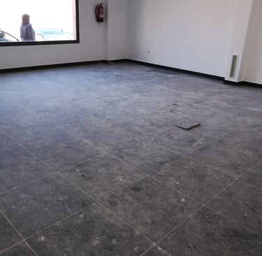 Limpieza de obra en Toledo.