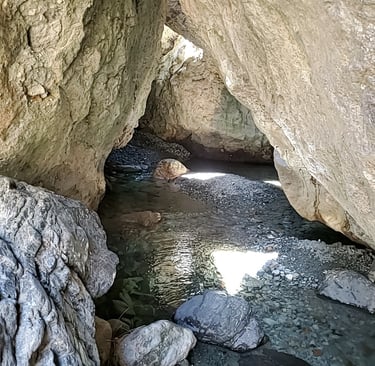 water caves mt somers