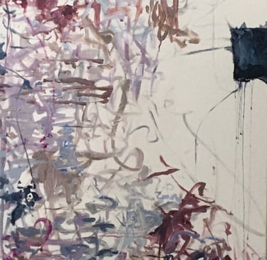 an abstract sold painting 