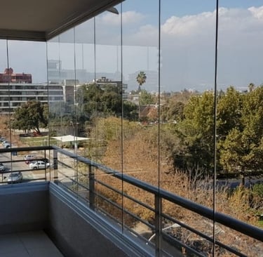 Sistema Cortina de Cristal Plegable