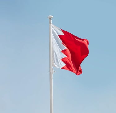 Bahrain National Flag