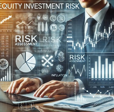 Visual guide showing how to handle equity investment risk and market volatility in India