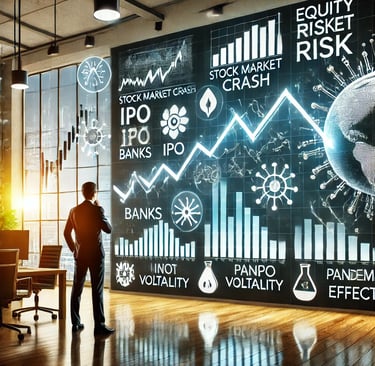 Illustration showing real-world equity investment risk examples and lessons for Indian investors