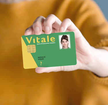 carte vitale pour votre consultation  a domicile et au cabinet infirmier Dubord-Montory