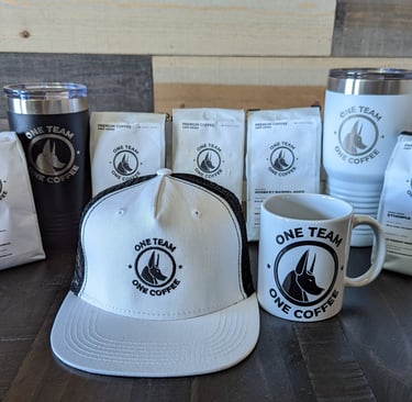 One Team One Coffee products