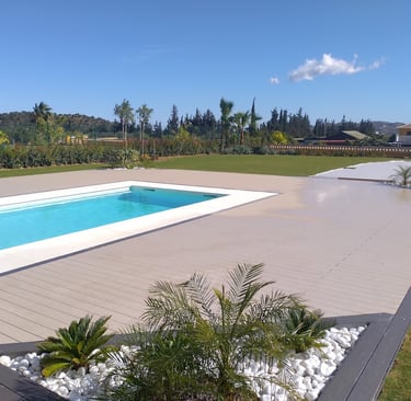 Pool environment design Marbella 2 - landscaping Marbella