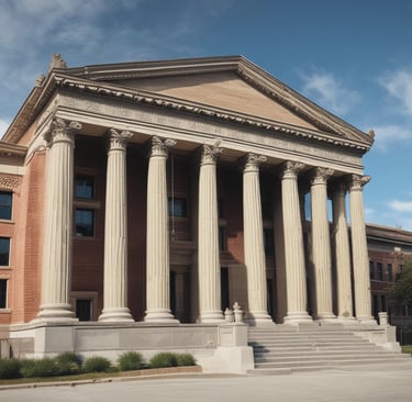 worm's-eye view photography of concrete building