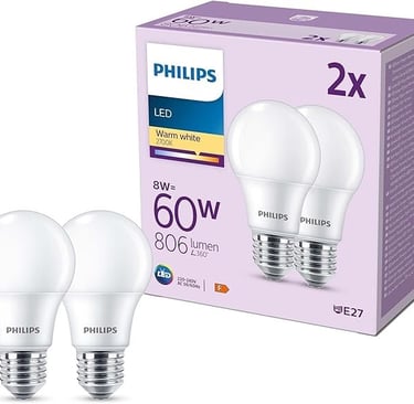 a couple of white light bulbs on a white background