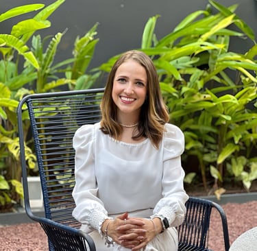 therapist psychologist sitting outside