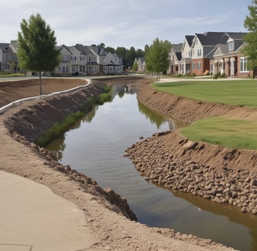 flood risk drainage design Lancashire