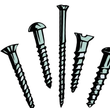 Wood Screws Demystified: Types and Uses - M.S.M Engineering Works. 