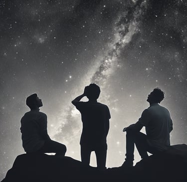 outer space waiting for