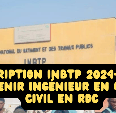 Inscription INBTP 2024-2025