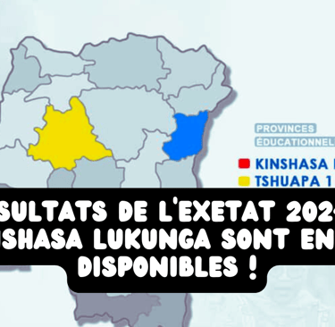 Résultats Exetat 2024 de Kinshasa Lukunga disponibles