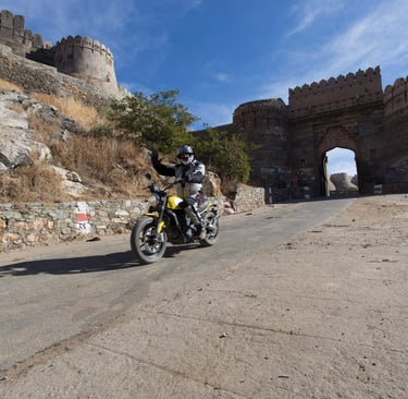 India leaving Kumbhalghar 