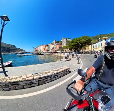 italian coastline motorbike tour
