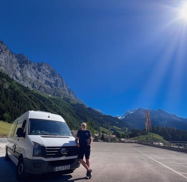 susten pass switzerland by campervan