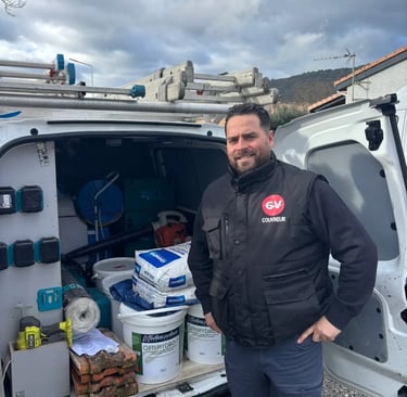 Rénovation toiture tuiles canal par GV Couvreur artisan couvreur Drôme et Ardèche