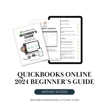 QuickBooks Online 2024 Beginners Guide EBook Download