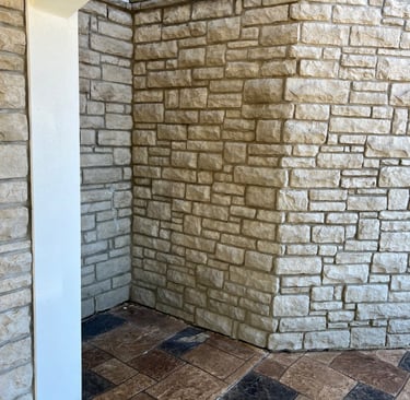 Post Soft Wash from Mildew