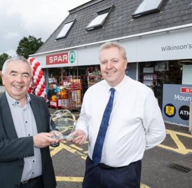 Wilkinson’s SPAR Mountsandel marks 30 years of service and local investment. Source: SPAR