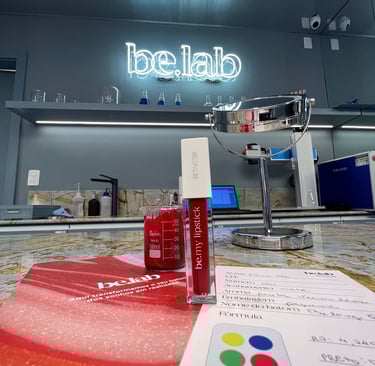 a lipstick beauty lab