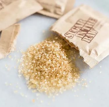 Opened Brown Sugar Sachet