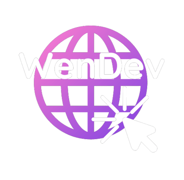 Logo de WenDev, l'entreprise de création de sites internet de Wendy Baqué