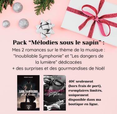 Pack "Mélodies sous le sapin" - édition limitée - Wendy Baqué