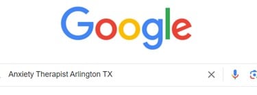 Picture of a Google query