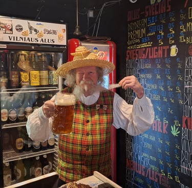 Lithuanian beer Snekutis