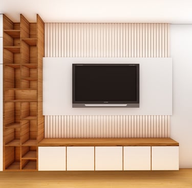 interior design tv wall uk