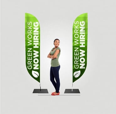 bandera publicitaria