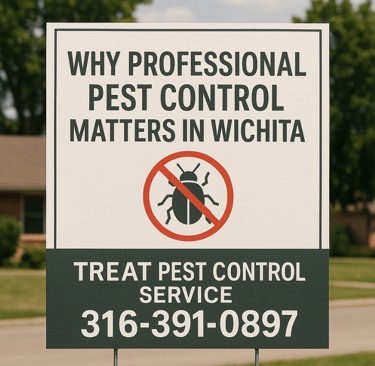 WHY PROFESSIONAL PEST CONTROL MATTERS IN WICHITA BLOG POST FEATURED IMAGE TREAT PEST CONTROL SERVICE