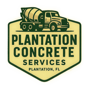 Plantation Concrete Services Logo