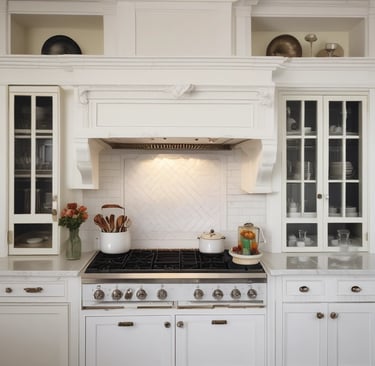 A family happily using their new refrigerator in the kitchen.