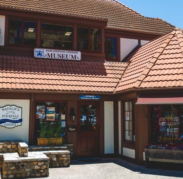 Hans Christian Andersen Museum in Solvang, California, a family-friendly museum inspired by classic fairy tales