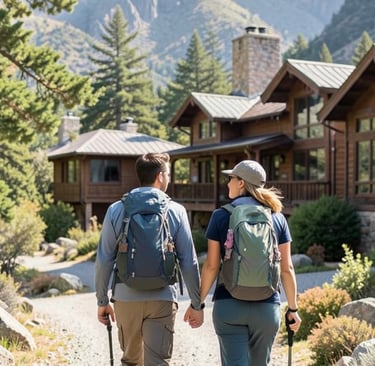 romantic-big-sur-cabin-couple-hiking