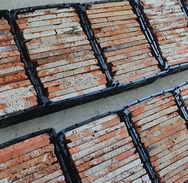 plytų pjovimas pjaustymas, klinkerio plytelės